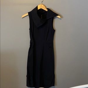 Porto San Francisco architectural black dress